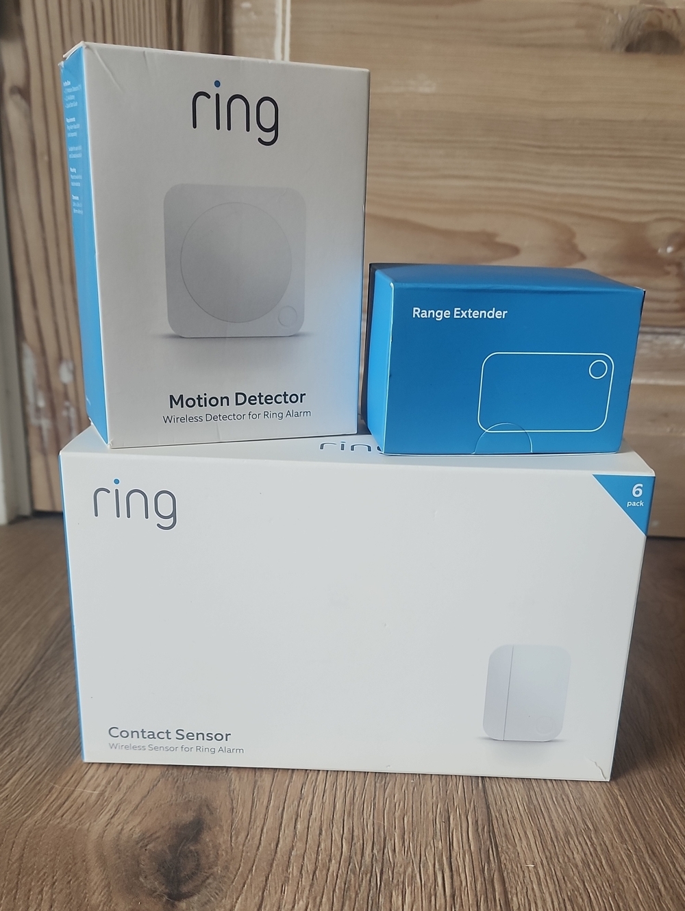 Ring Alarm Sensors Bundle - Two 6pack Sensors, One Motion Detector, One Extender